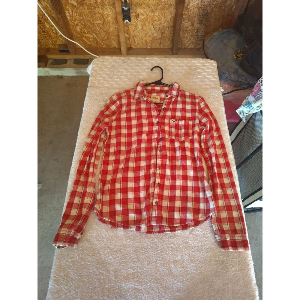 Hollister plaid shirt